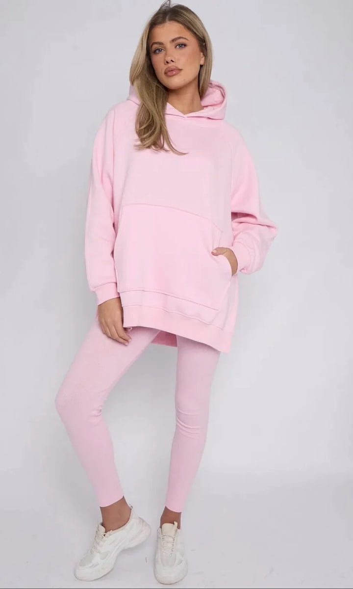 Longline Hooded Loungesuit CURVE