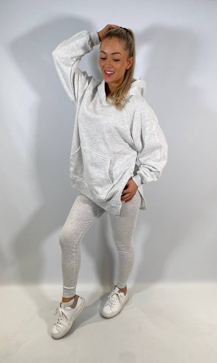 Longline hooded Loungesuit