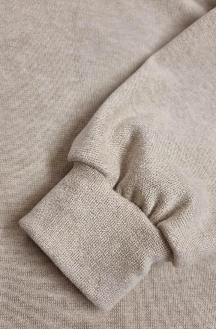 IRMA V-NECK SWEATER JUMPER DRESS–STONE