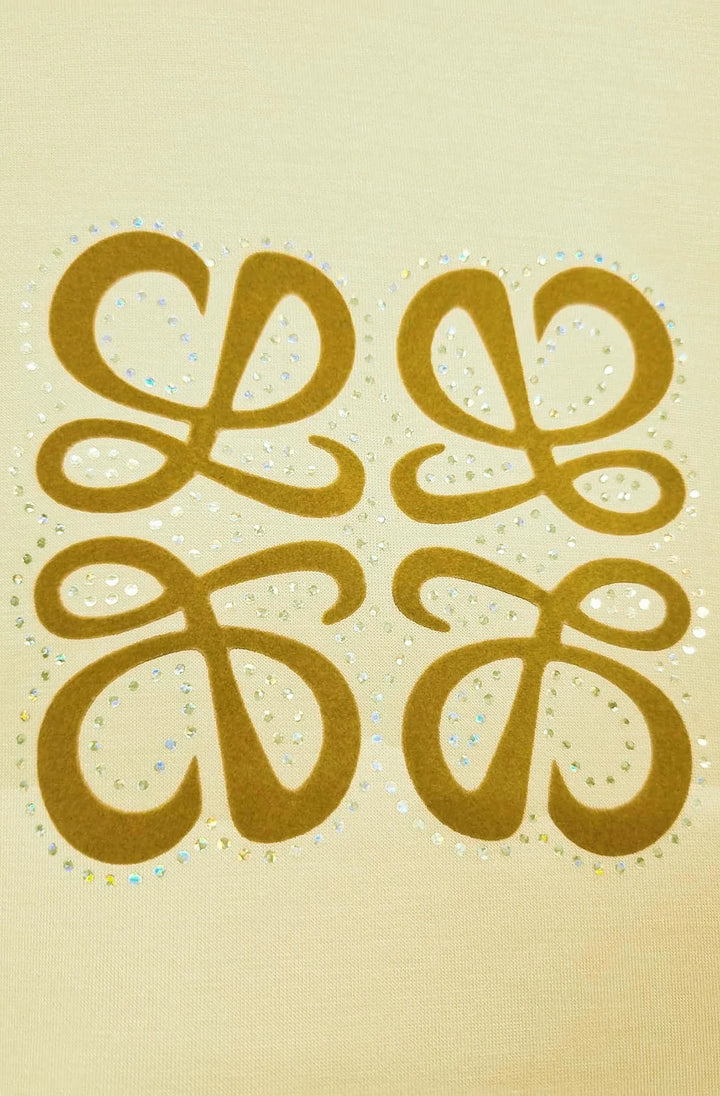 Maris Oversized Embellished Pocket Sweatshirt Top-Yellow