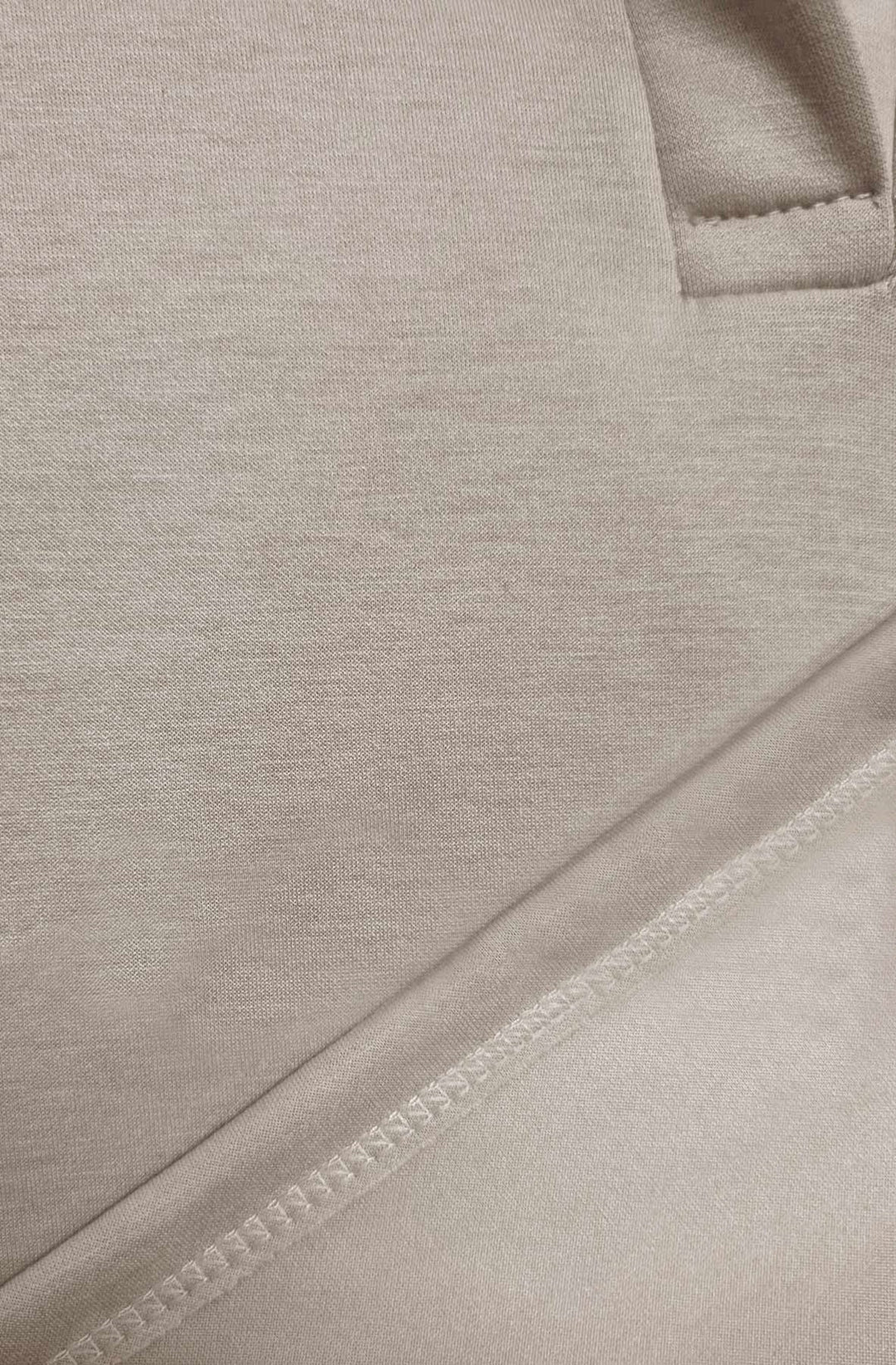 ZUMA COLLARED TWO PIECE CO-ORD LOUNGEWEAR SET-STONE
